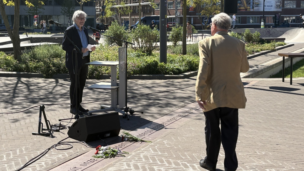 Foto herdenking april mei