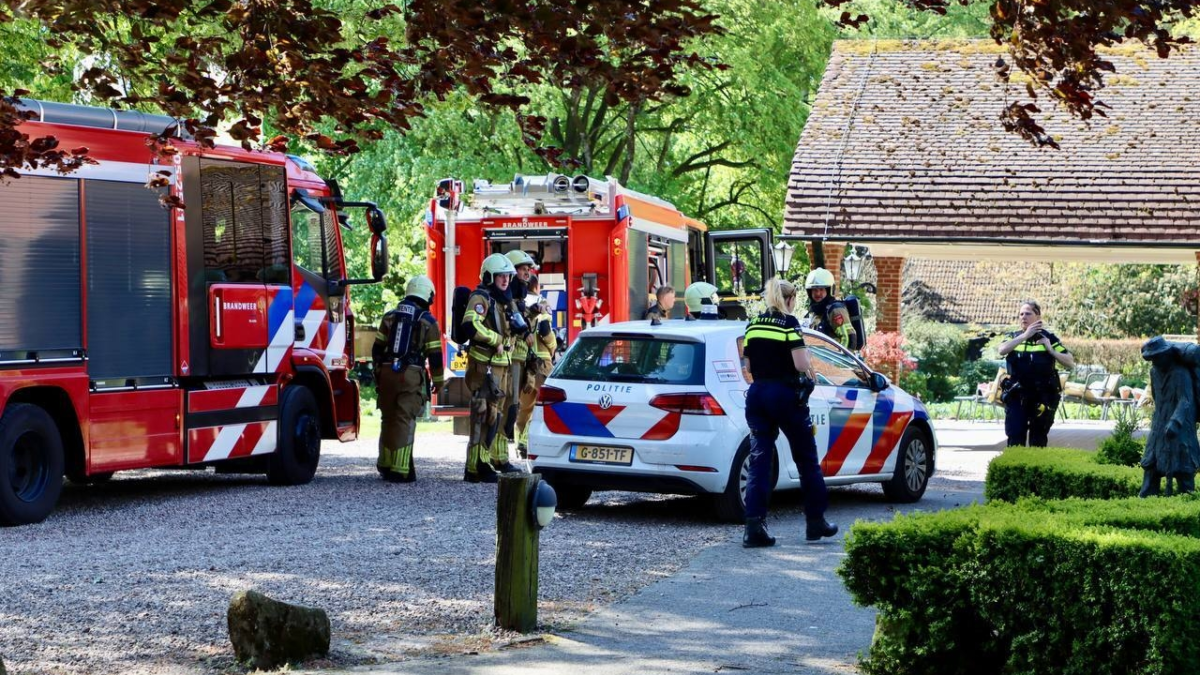 Brand in hotel de Lutte