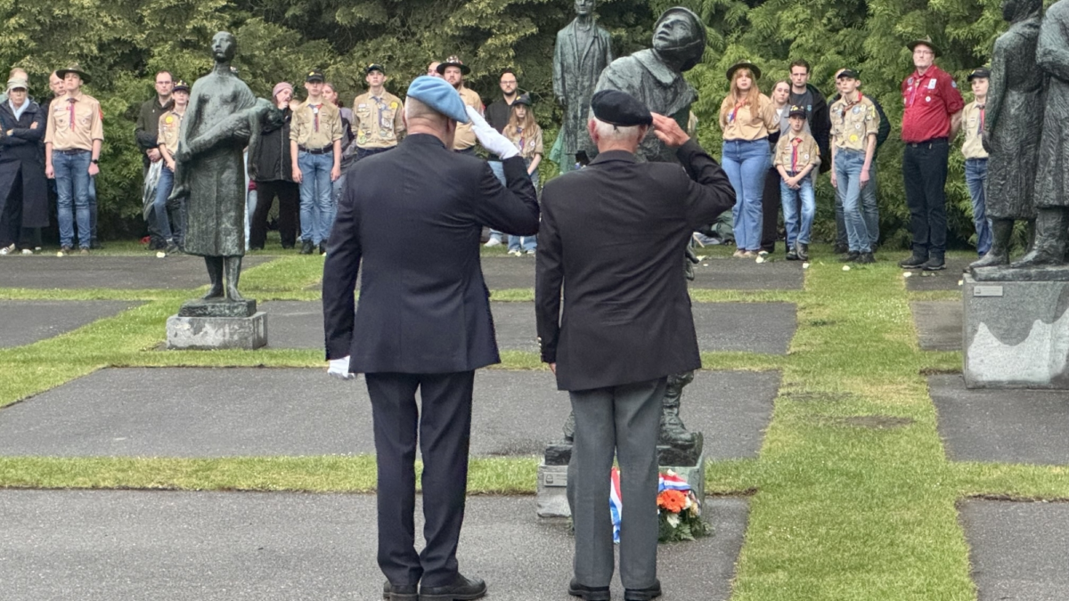 Dodenherdenking Volkspark