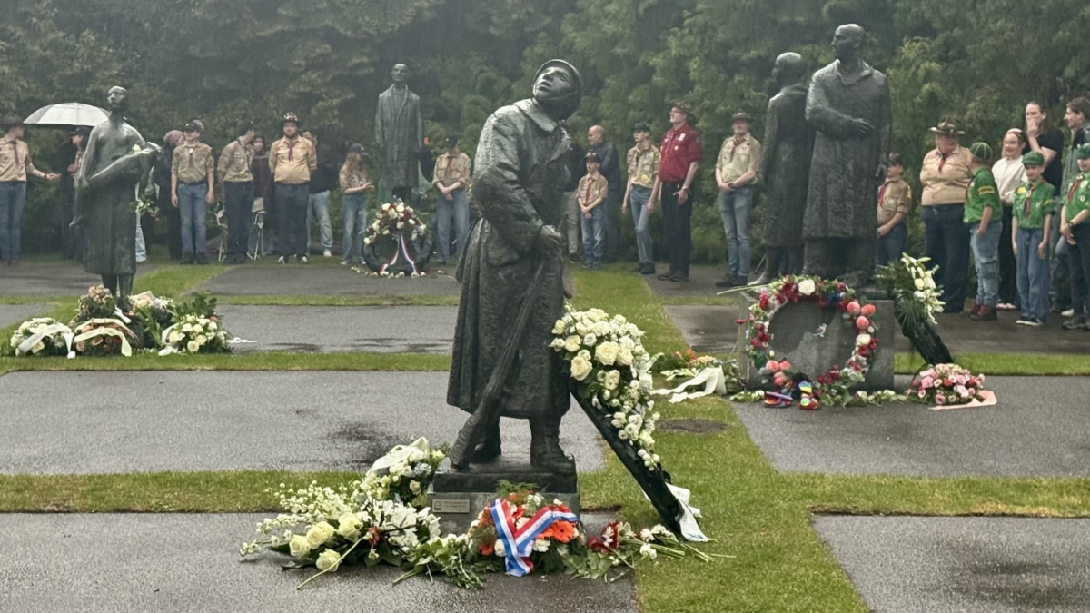 Dodenherdenking Volkspark