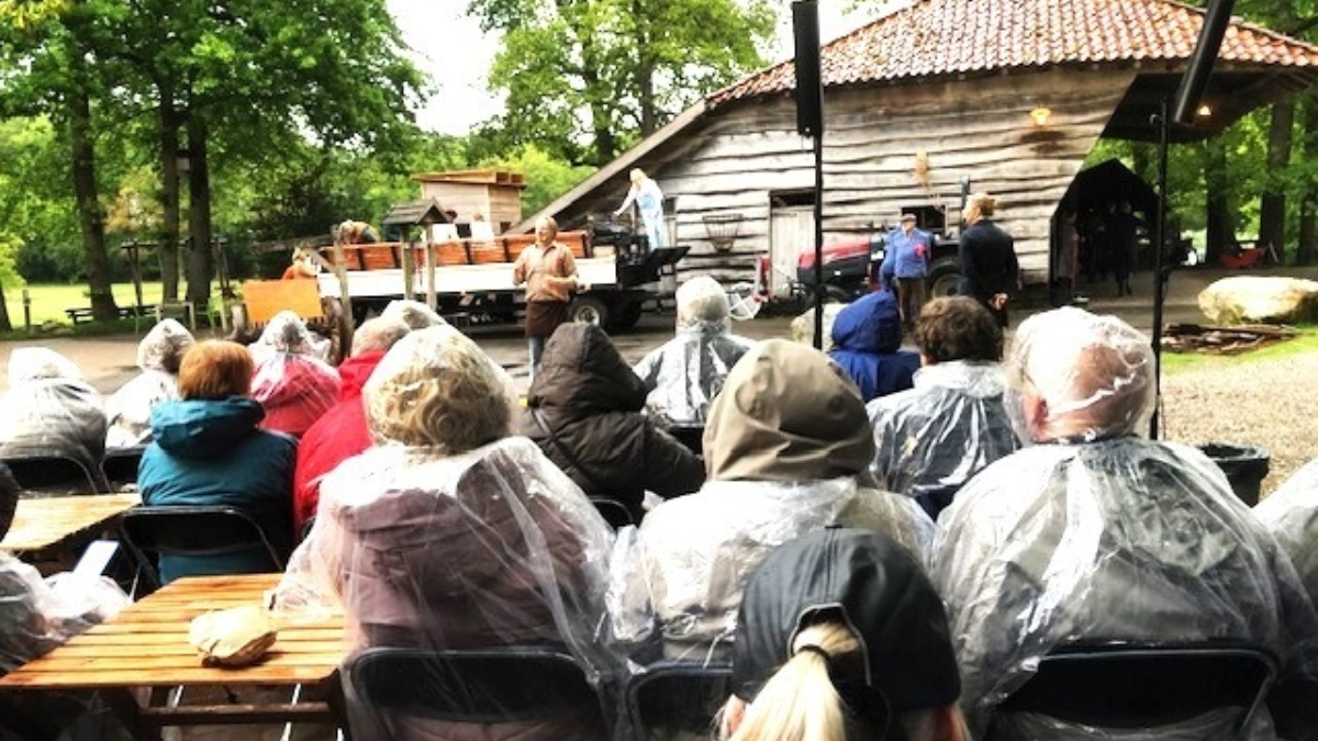 Los van de groond regen