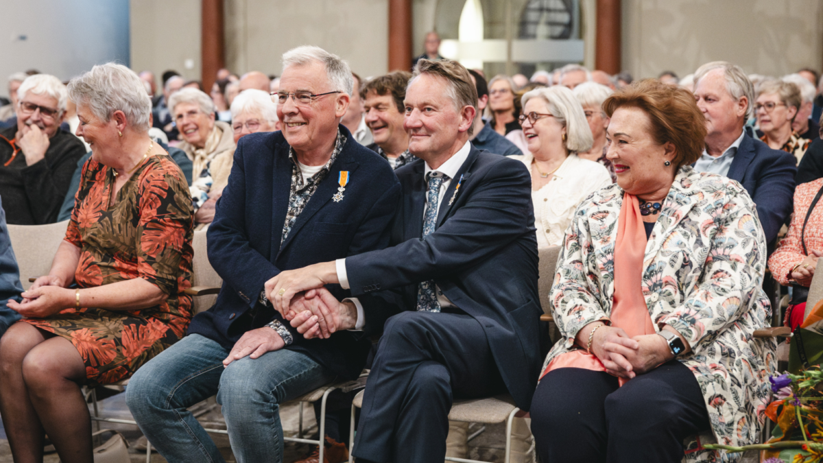 Aart Ek (links) en Erik Timmer fusiebegeleiders PGA Almelo