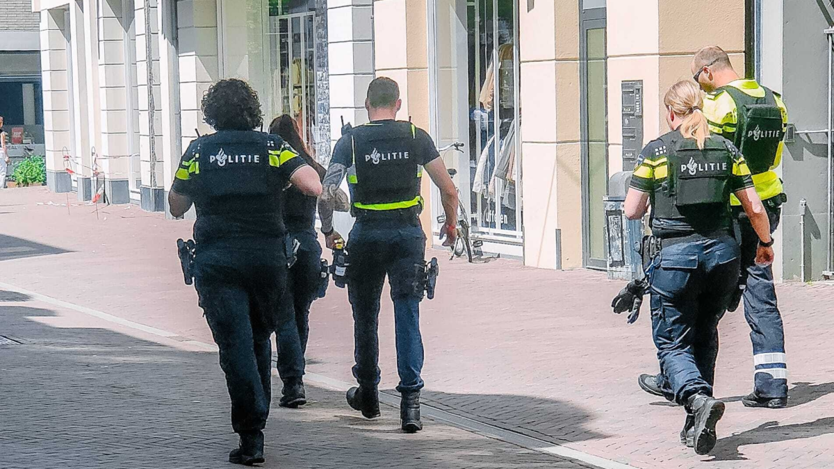 politie - binnenstad - scherfvest
