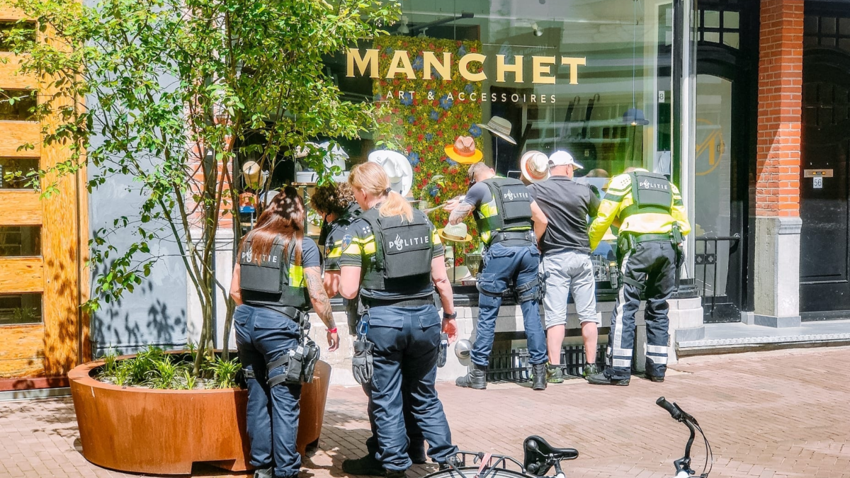 politie - binnenstad - scherfvest