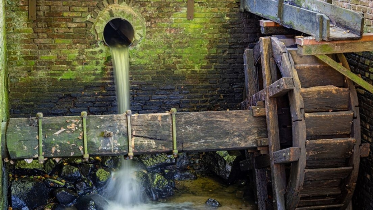 Het rad van de Watermolen van Bels