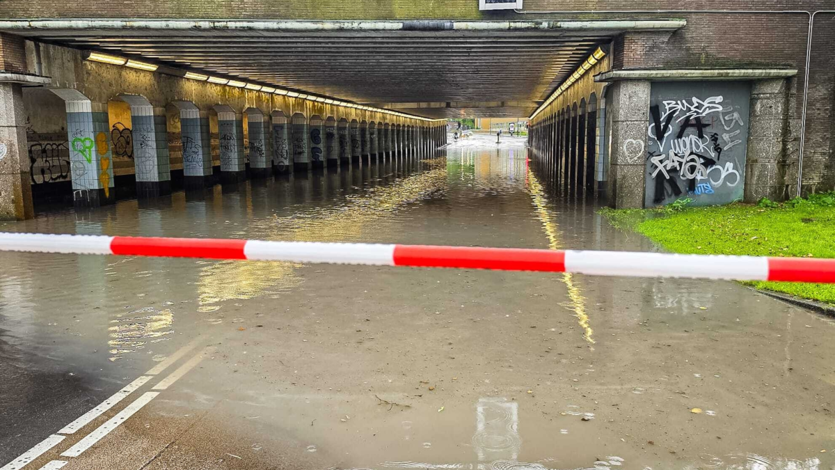 20260531 Prinsessetunnel noodweer regenbui overstroming Enschede 2
