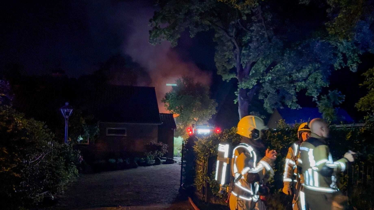 Brand Enschede pompstationweg