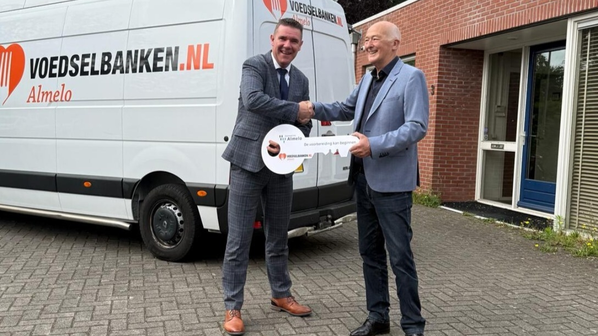 Sleuteloverdracht Voedselbank