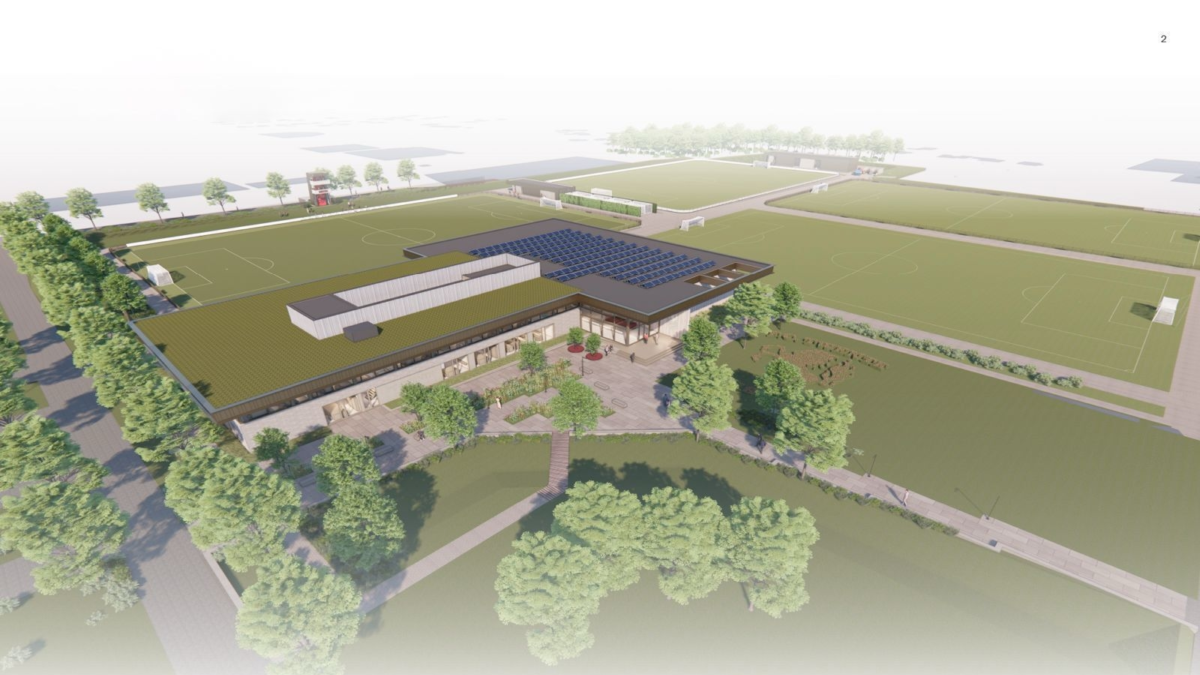 Topsportcampus Diekman Beltman Architecten geinspireerd door Reitsema