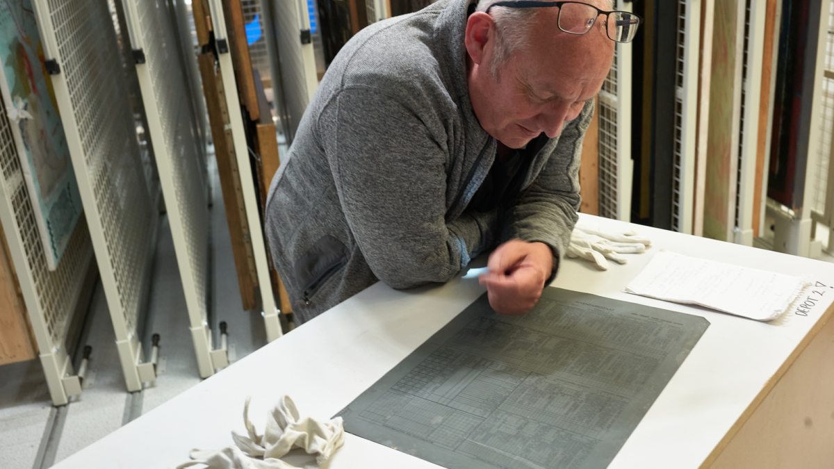 Edwin Plokker - MuseumFabriek - drukplaat