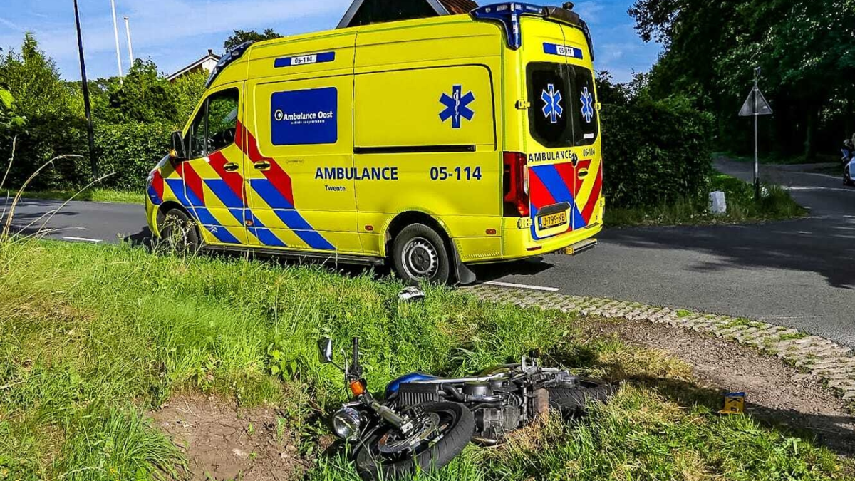 20260712 motorrijder gewond ongeluk Enschede News United Dennis Bakker