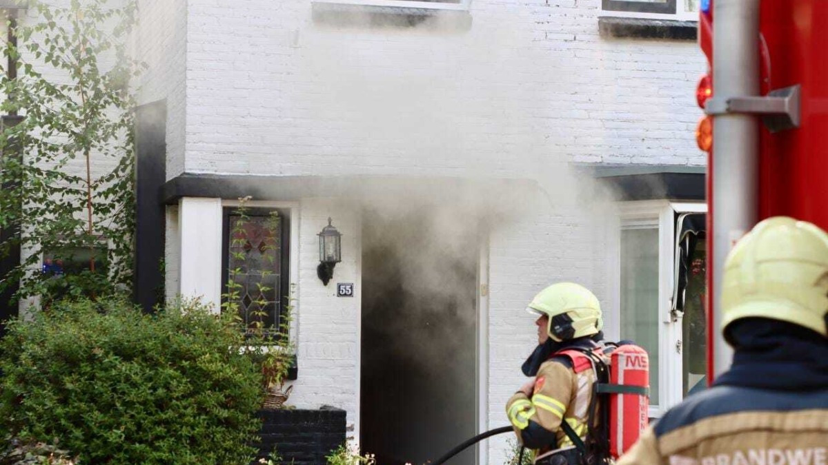 Keukenbrand huis in Oldenzaal