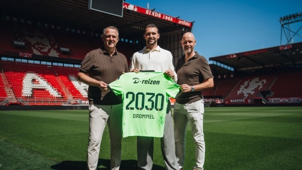 Joel drommel john van den brom erik ten hag contractondertekening 2026