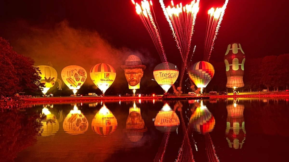 Twente Ballooning nightglow