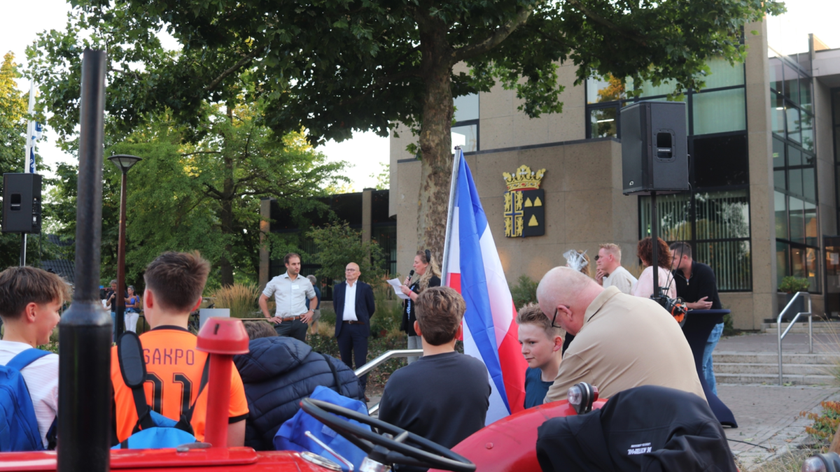 Boerenprotest Tubbergen voorlezen brief