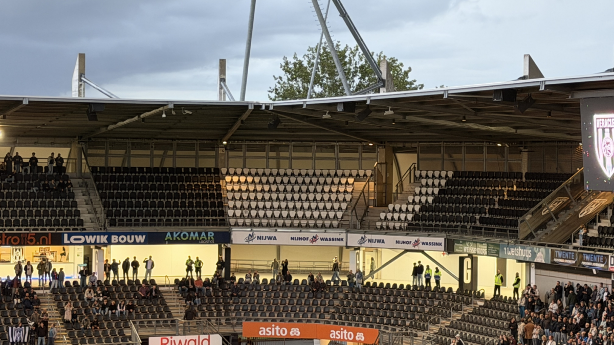 Leeg uitvak de Graafschap Heracles