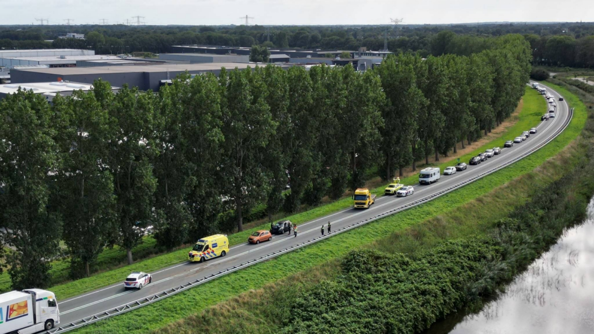 Aanrijding N36 bij Almelo 6-9