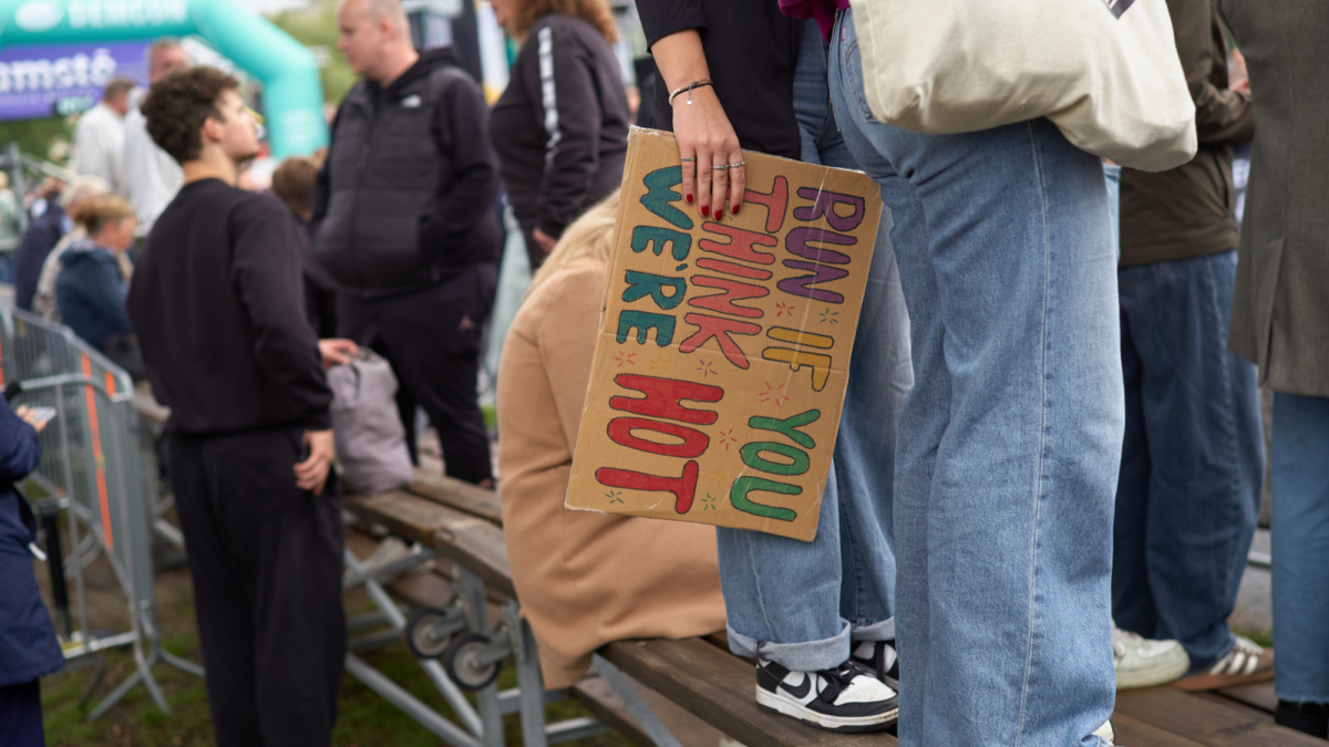 Singelloop - supporters