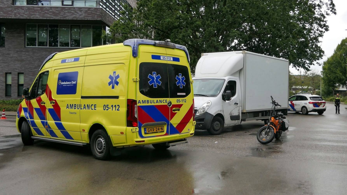 ambulance - fatbike - ongeluk