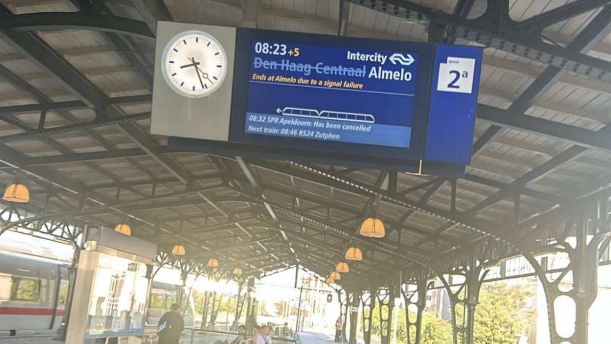 NS informatie bord