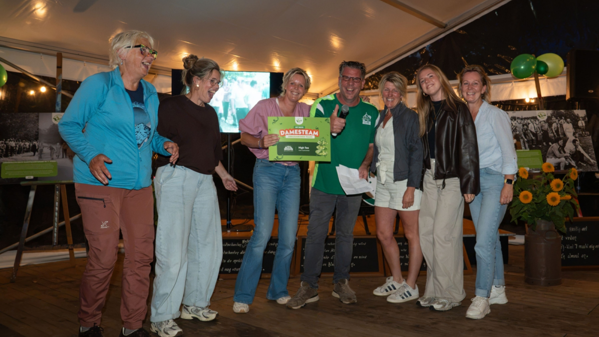 Winnaar dames team Golden Girls
