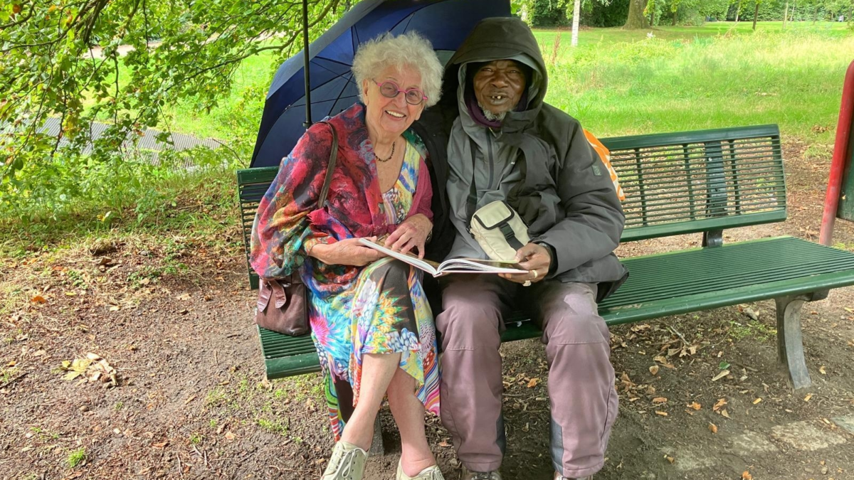 Puck en Noordi in het Van Heekpark