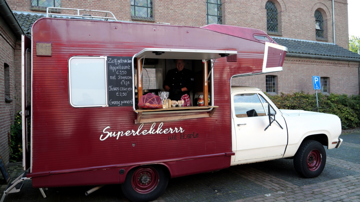 Foodtruck bij Liedjesmakersfestival