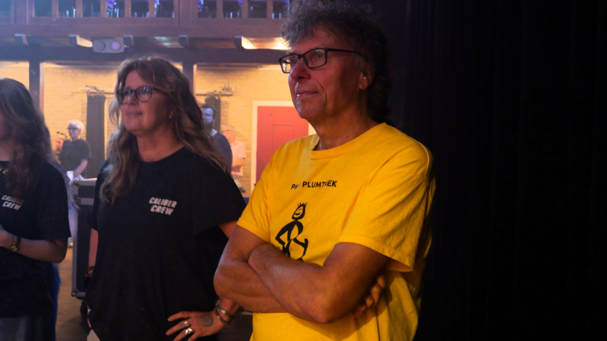 Henk Lammers bij Liedjesmakersfestival