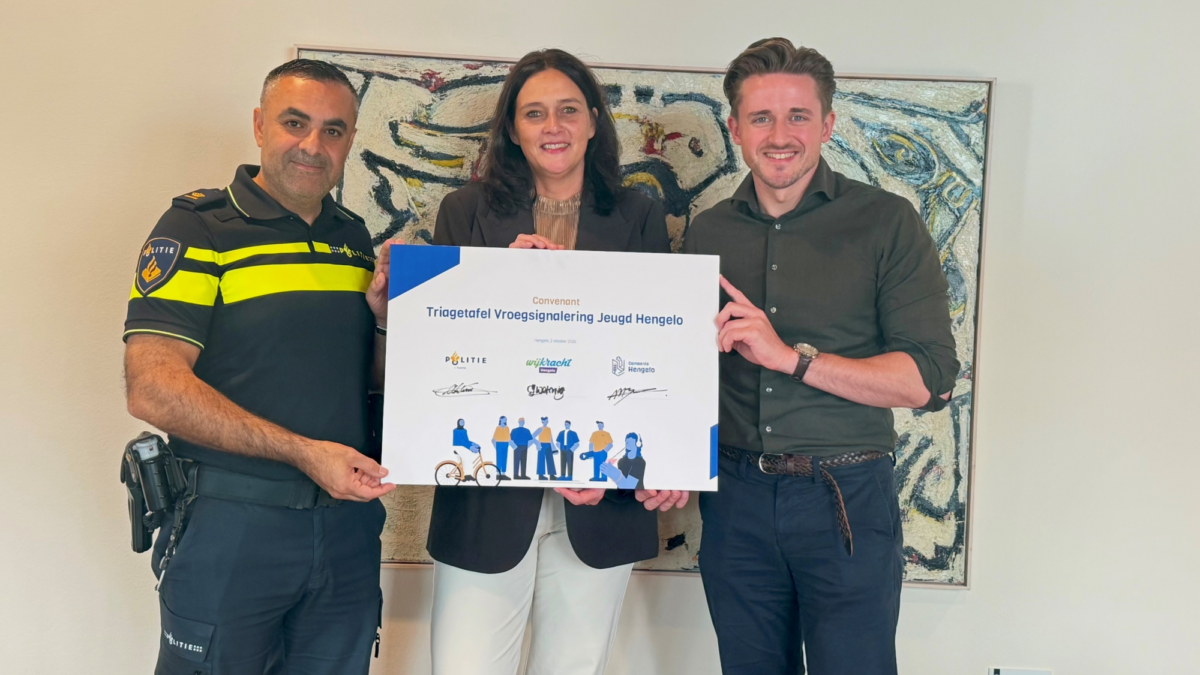 Ondertekening convenant triagetafel vroegsignalering jeugd hengelo