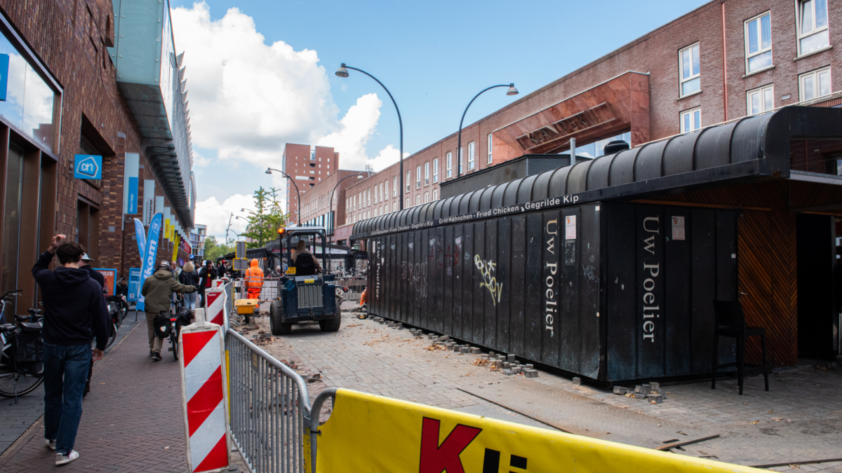 Kiosk verbouwing van heekplein verbouwing 01
