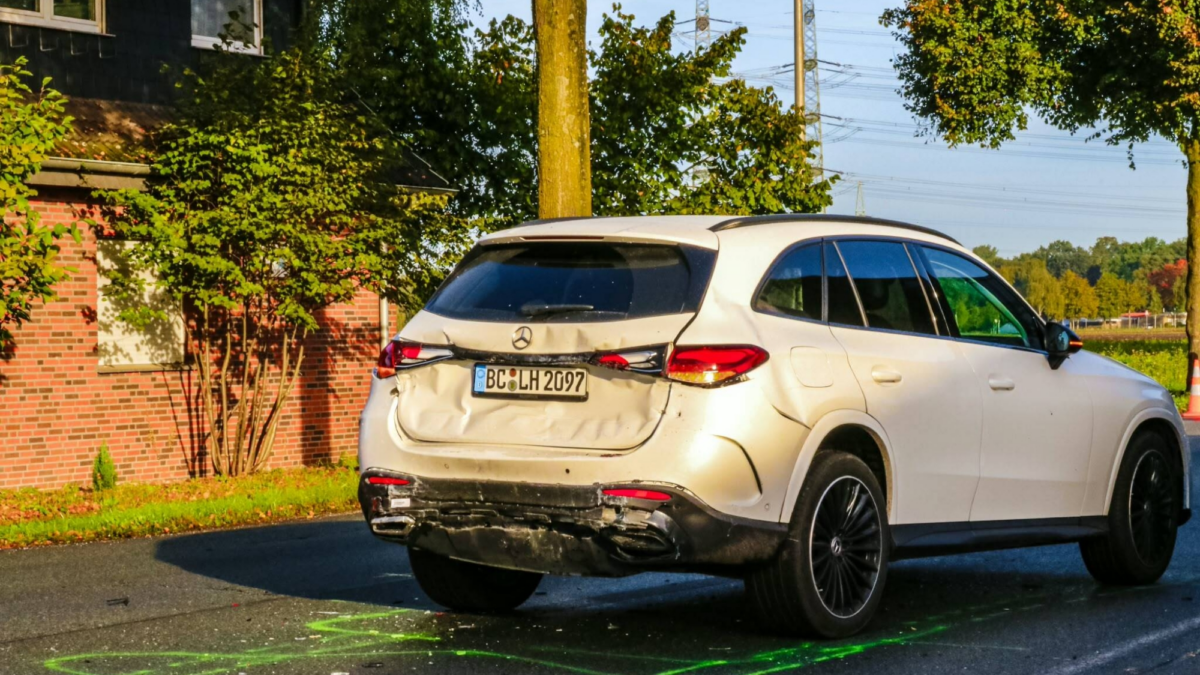 Personenauto ongeluk gronau