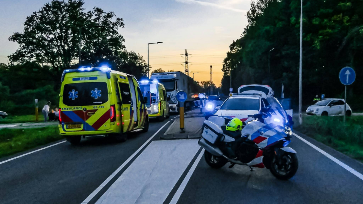 Oostweg aanrijding fietser