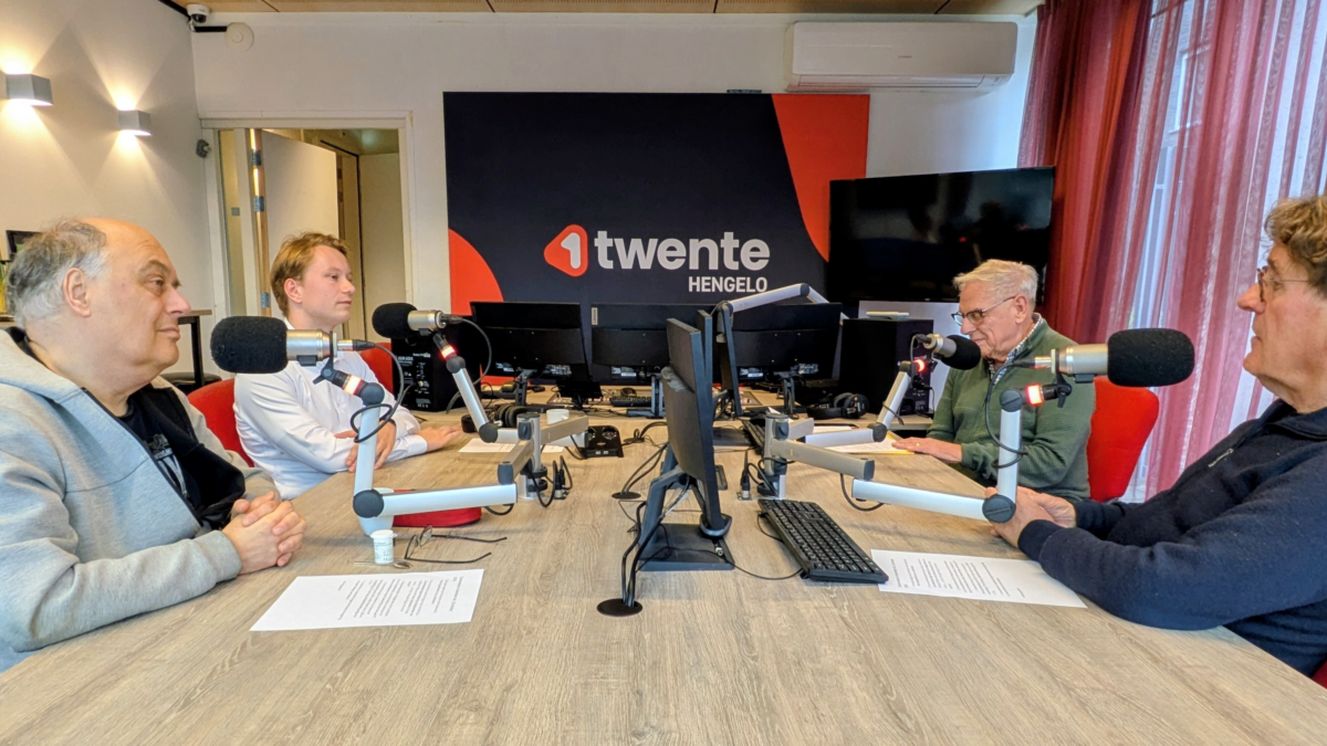 Lukas Schoonhoven Silvester Honer Eddy Pardijs en Stan Horsthuis
