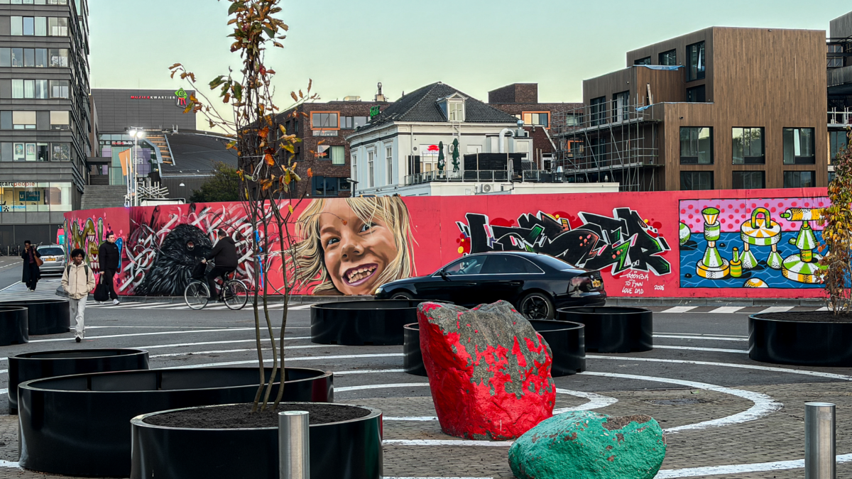 Stationsplein Enschede plantenbakken 02