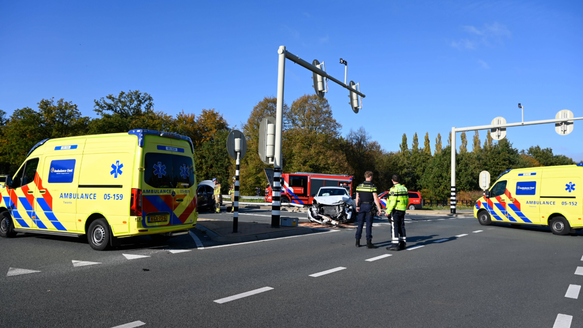 112 ongeval wierdensestraat 2