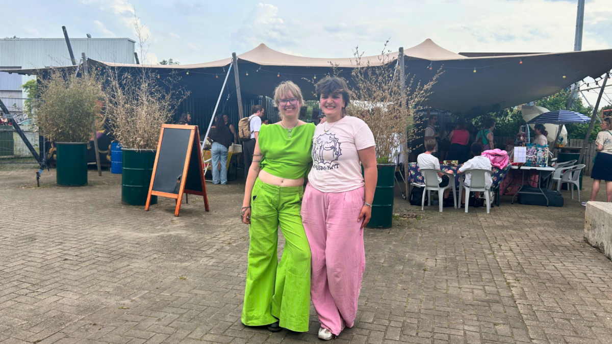 Nadine Klok en Sophia Varekamp