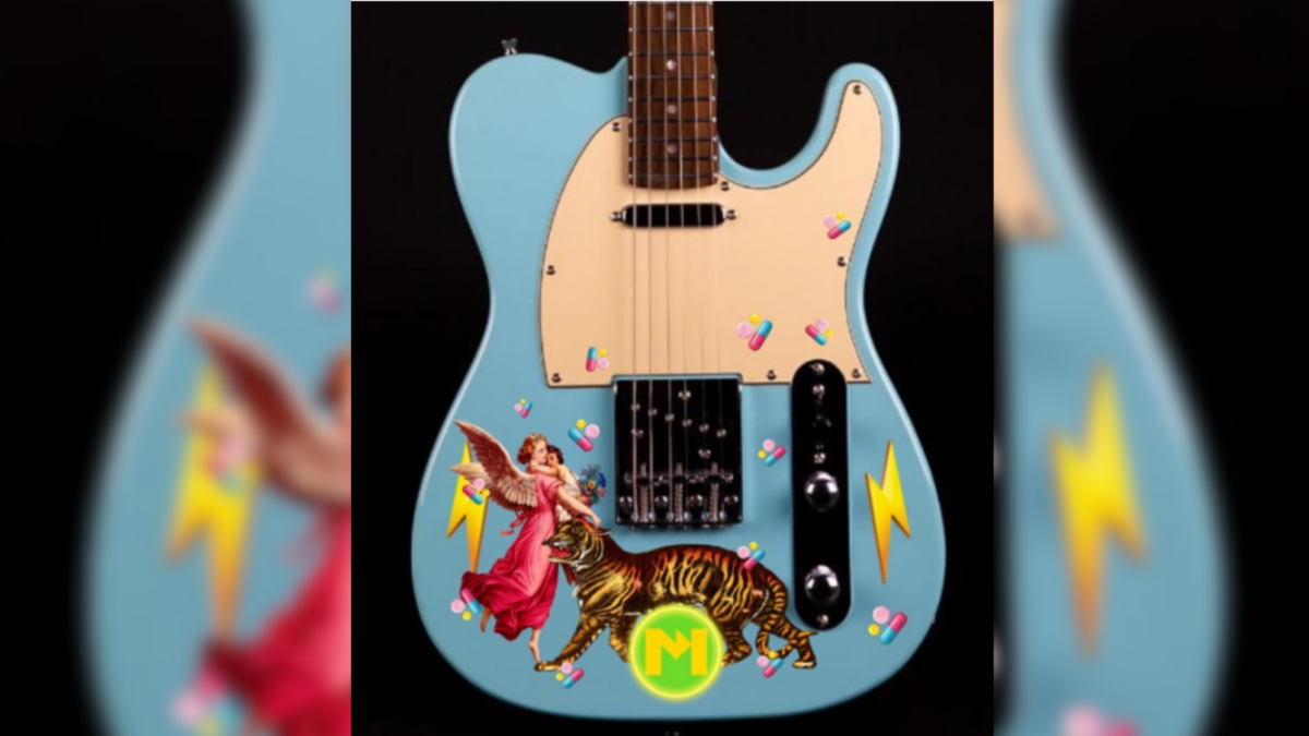 Jet JT-300 Telecaster-gitaar van Wendy Fabels-Kruse