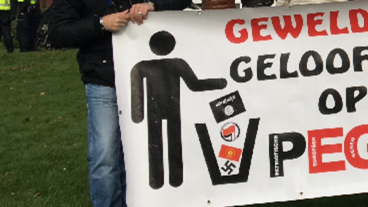99078 spandoek azc demonstratie