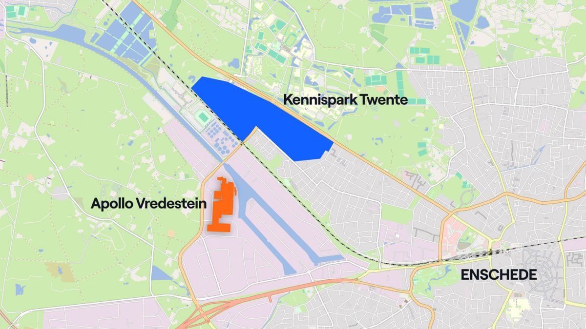 Apollo Vredestijn locatie in Enschede RTV Oost Marc Willighagen