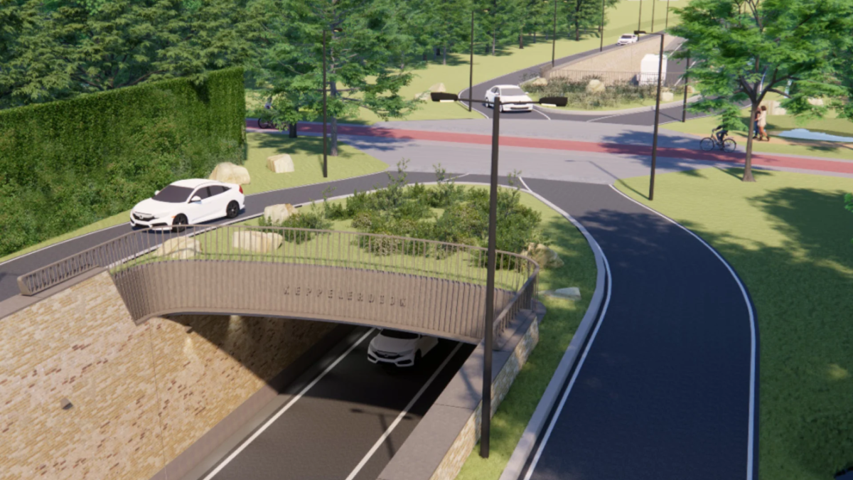 Autotunnel Oostweg impressie