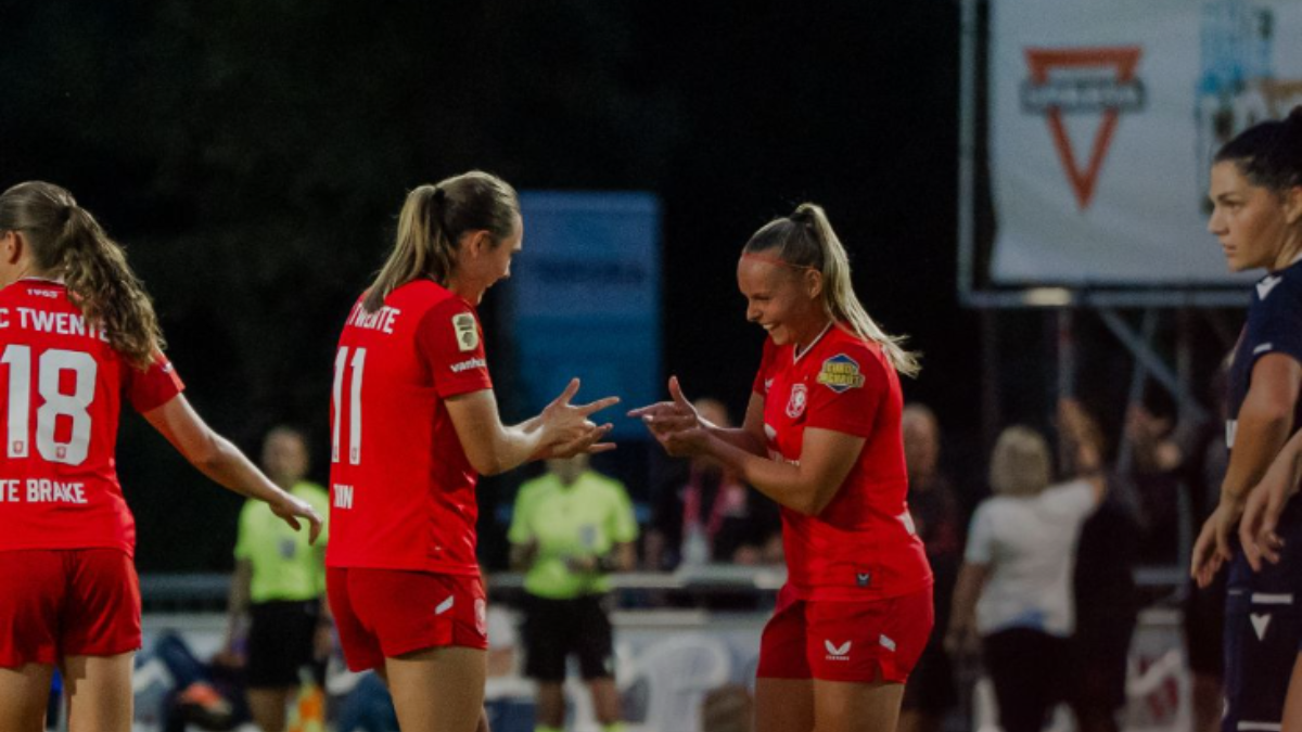 FC Twente Vrouwen halve finale toernooi om plaatsing Champions League FC Twente Media