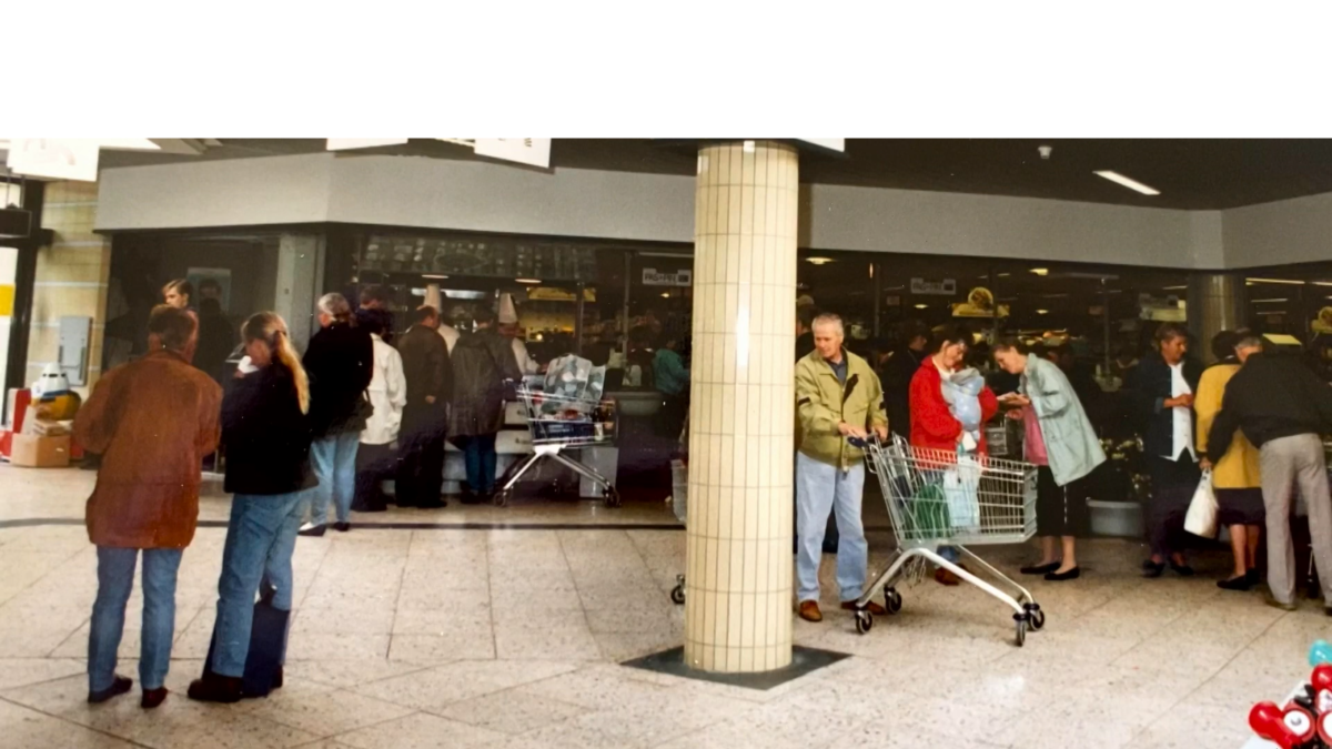 Foto winkelcentrum Deppenbroek jaren negentig