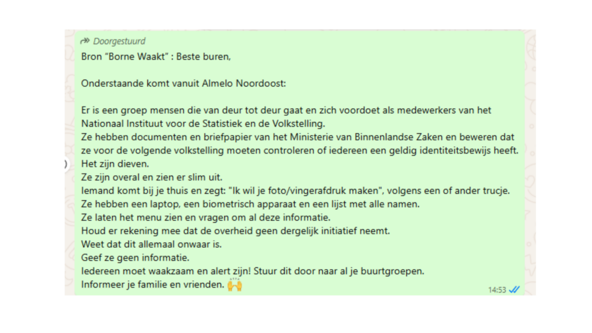 Hoax volkstelling