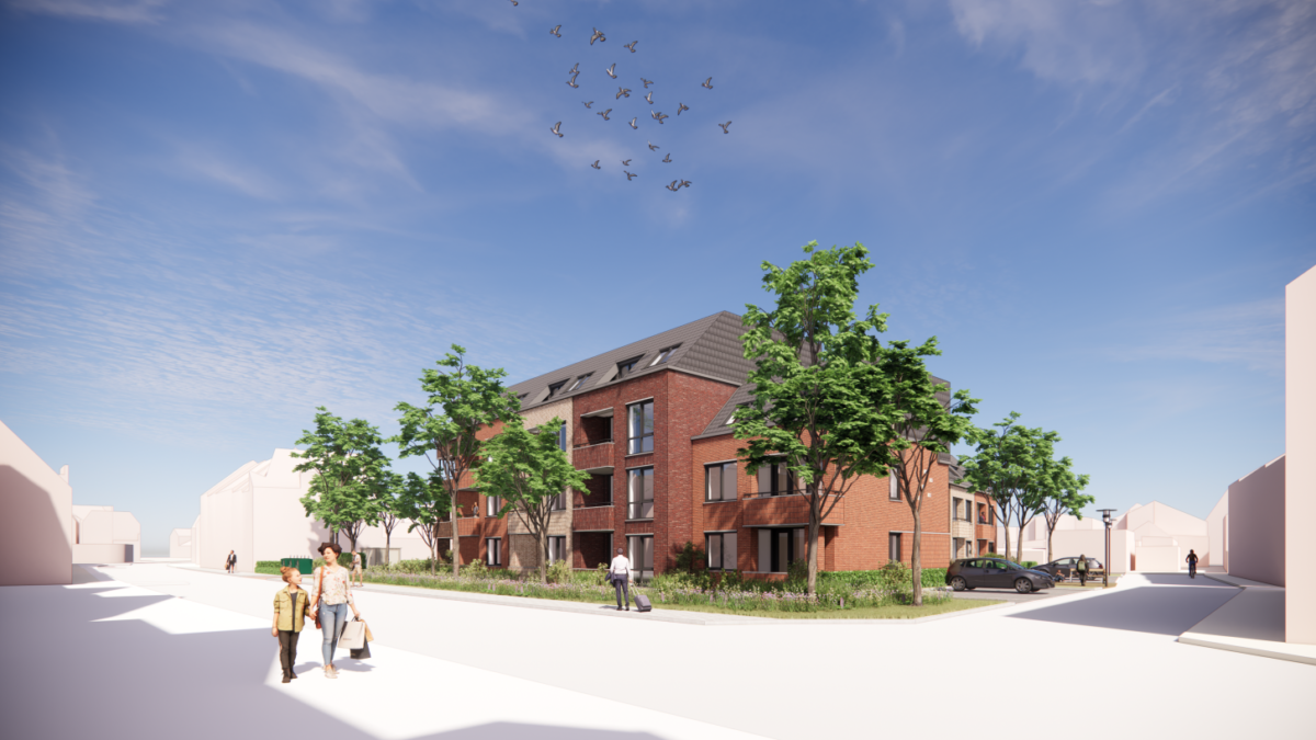 Laaresstraat impressietekeningen Domijn