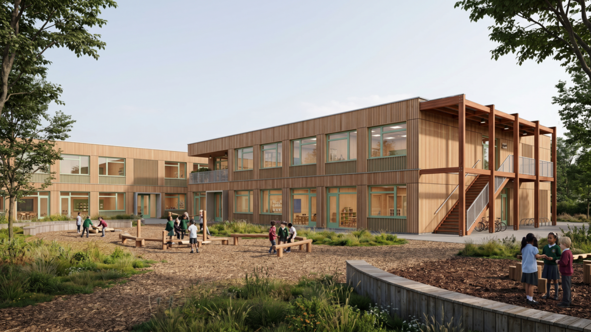 Ontwerp scholen Denekamp West