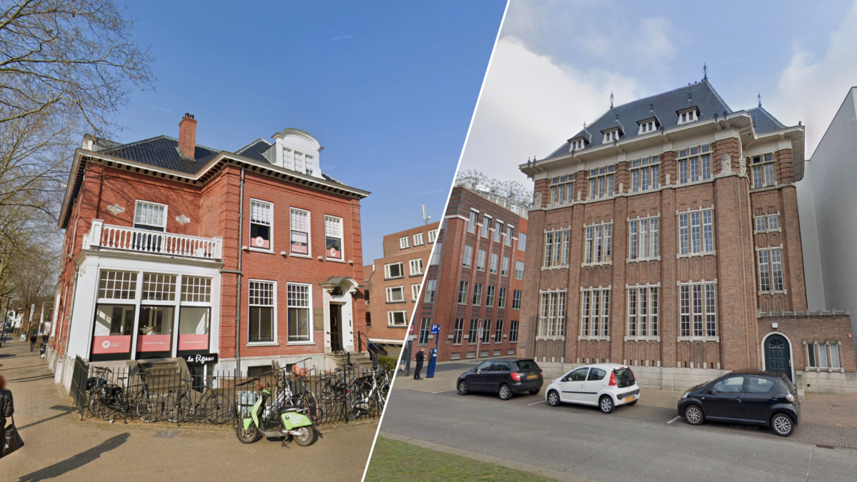 Oude ESV en AMRO Bank locaties Enschede Google Streetview 2