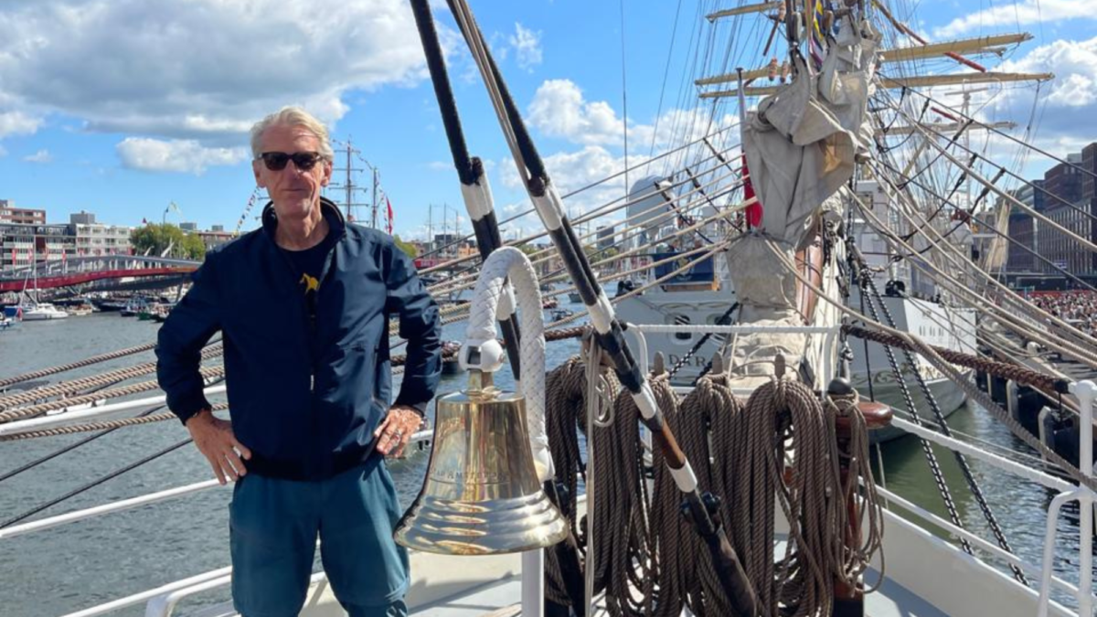 Roald Haanstra bij Sail