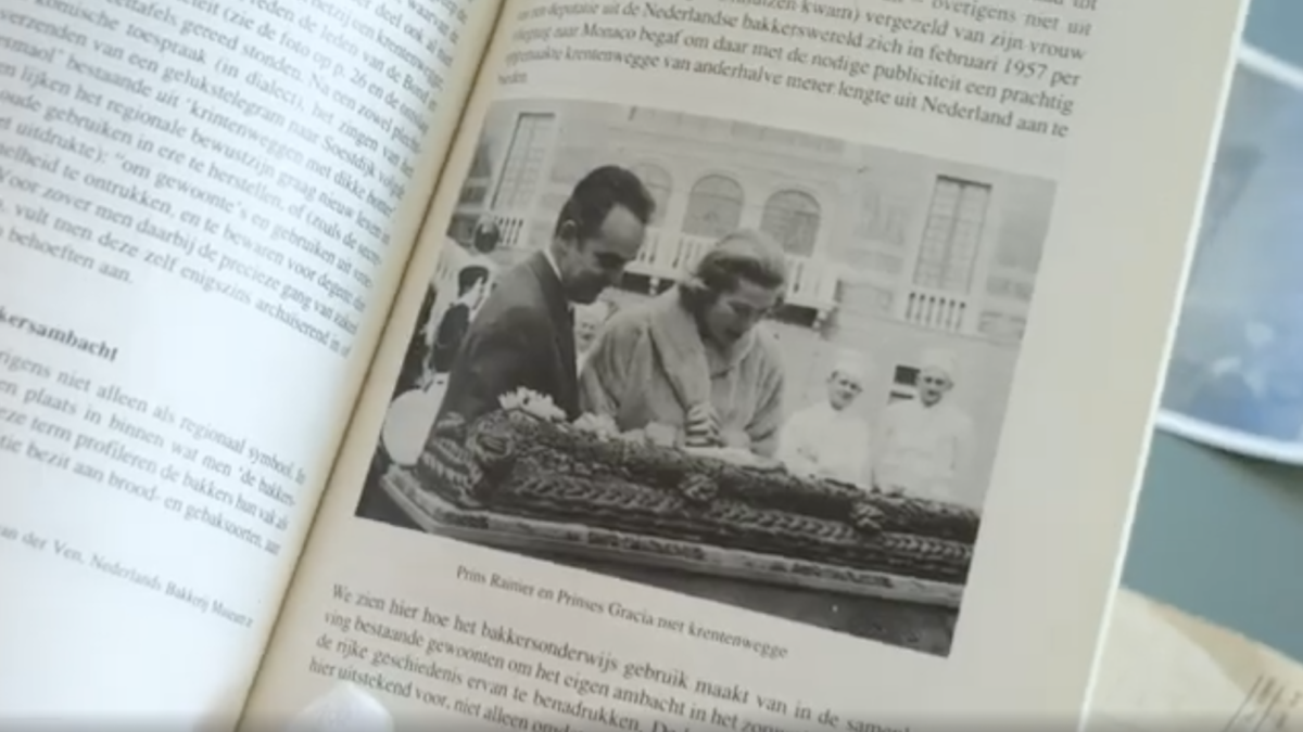 krentenwegge - Rainier van Monaco - Grace van Monaco - krantenartikel