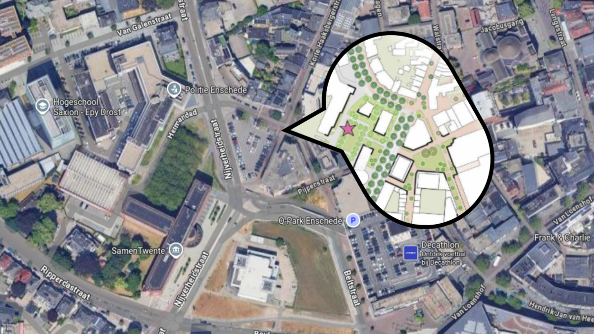 Thumb kaartje Kop Boulevard