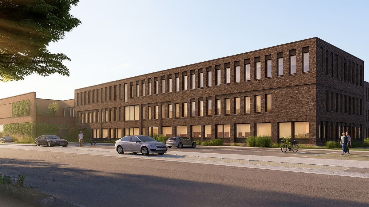 Turfkade impressie straatbeeld nieuwbouw